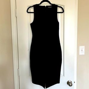 Fitted Express Cocktail Dress with Slits